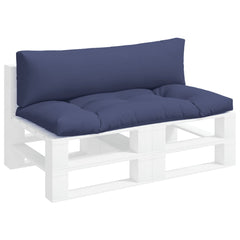 Pallet Cushion Set of 2 Navy Blue Oxford fabric (100% polyester)