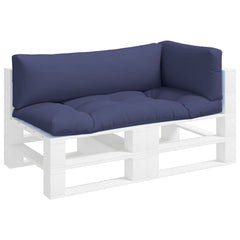 Pallet Cushion Set of 3 Navy Blue 100% polyester (Oxford fabric)