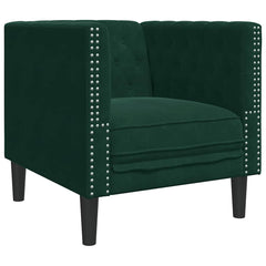 Chesterfield Sofa Chair Dark Green