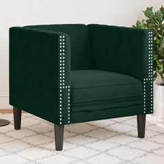 Chesterfield Sofa Chair Dark Green
