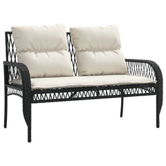 Garden Sofa Set Black, Cream White
