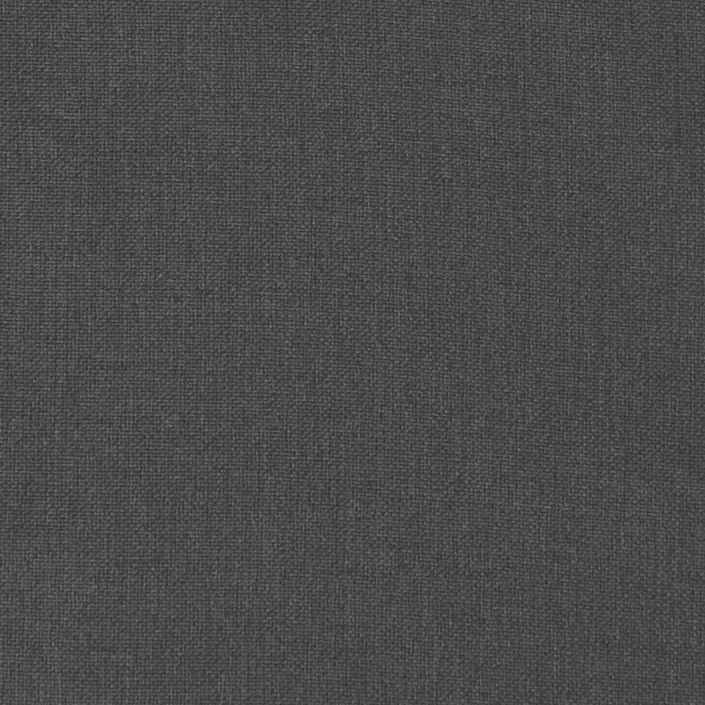 Four melange anthracite fabric cushions for lowback chairs, featuring non-slip straps.