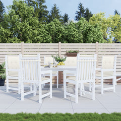 Bostome lowback chair cushions in melange cream, featuring durable polyester fabric and elastic straps.