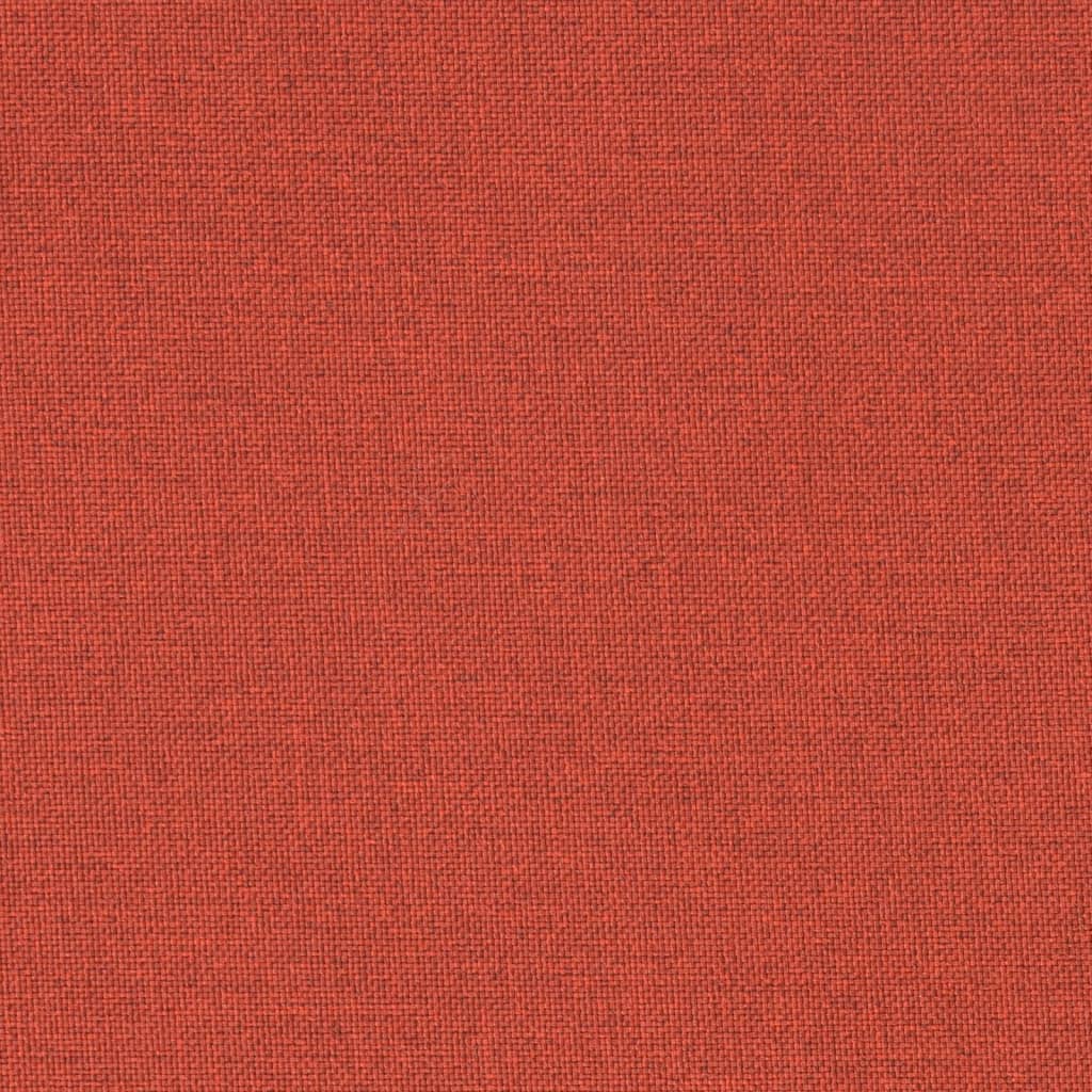 Red melange polyester foam lounger cushion, 78.7x23.6x1.6 inches.