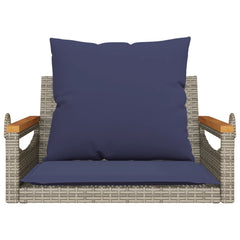 Patio Swing Bench Gray