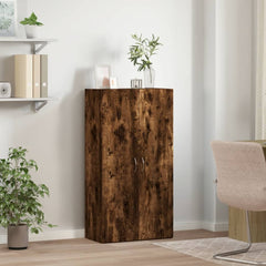 File Cabinet Smoked Oak 23.6x12.6x45.3 Engineered Wood