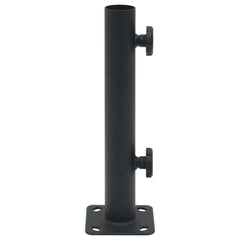Parasol Base for ??1.3/1.3/1.5 Pole Matt Black Steel