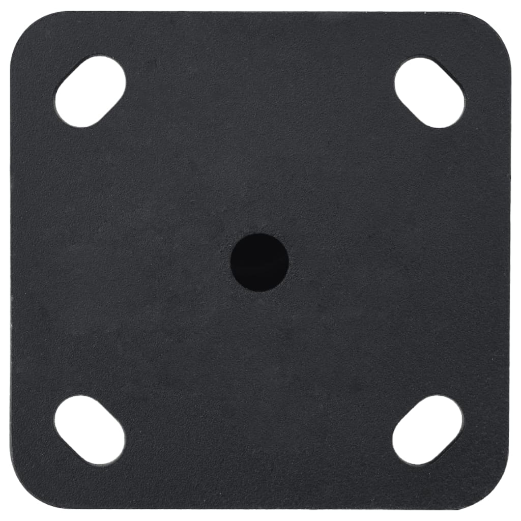 Parasol Base for ??1.3/1.3/1.5 Pole Matt Black Steel