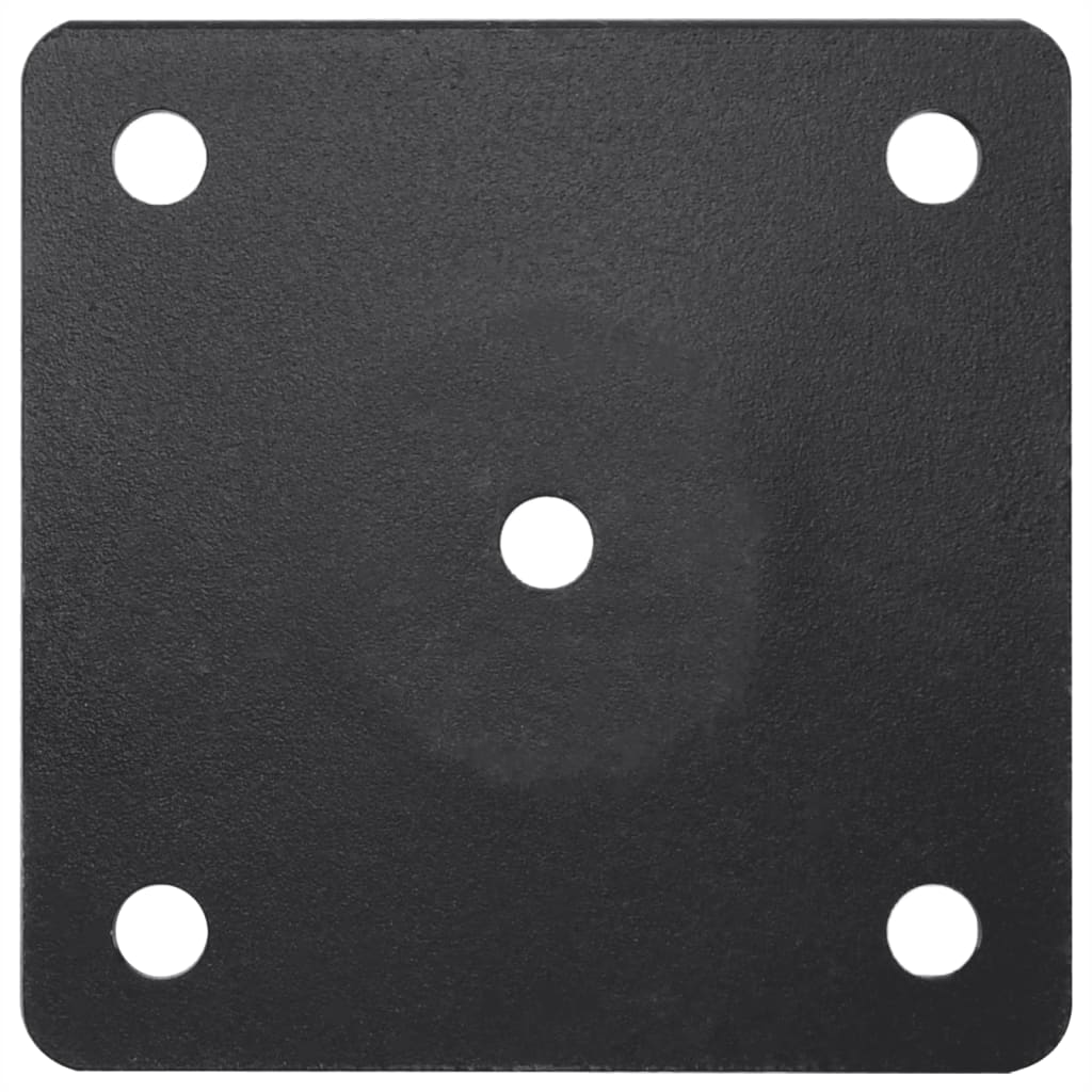 Parasol Base for ??1.5/1.9 Pole Matt Black Steel