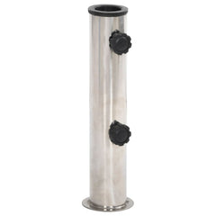 Parasol Base for ??1.5/1.9 Pole Silver Stainless Steel