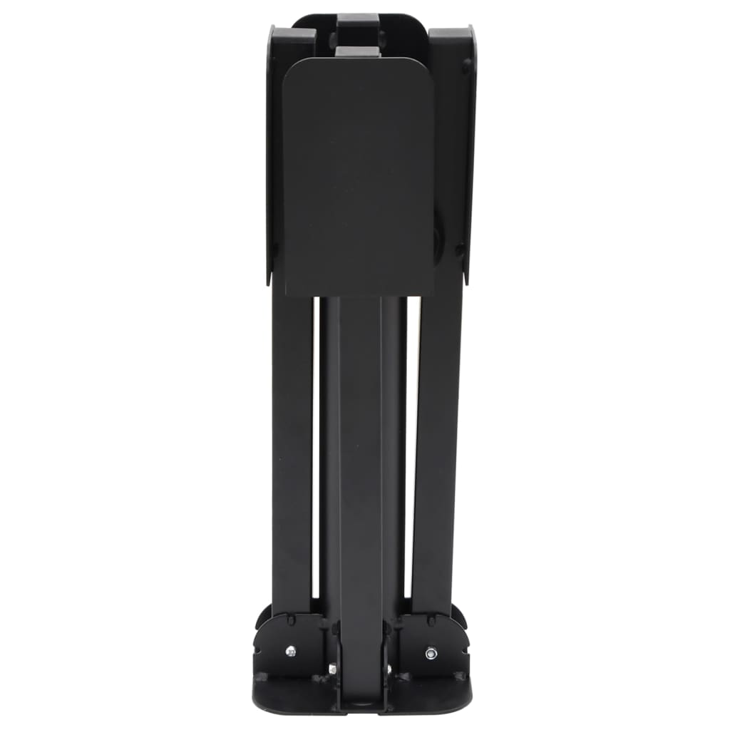 Parasol Base Foldable for ??1.5/1.9 Pole Glossy Black Steel
