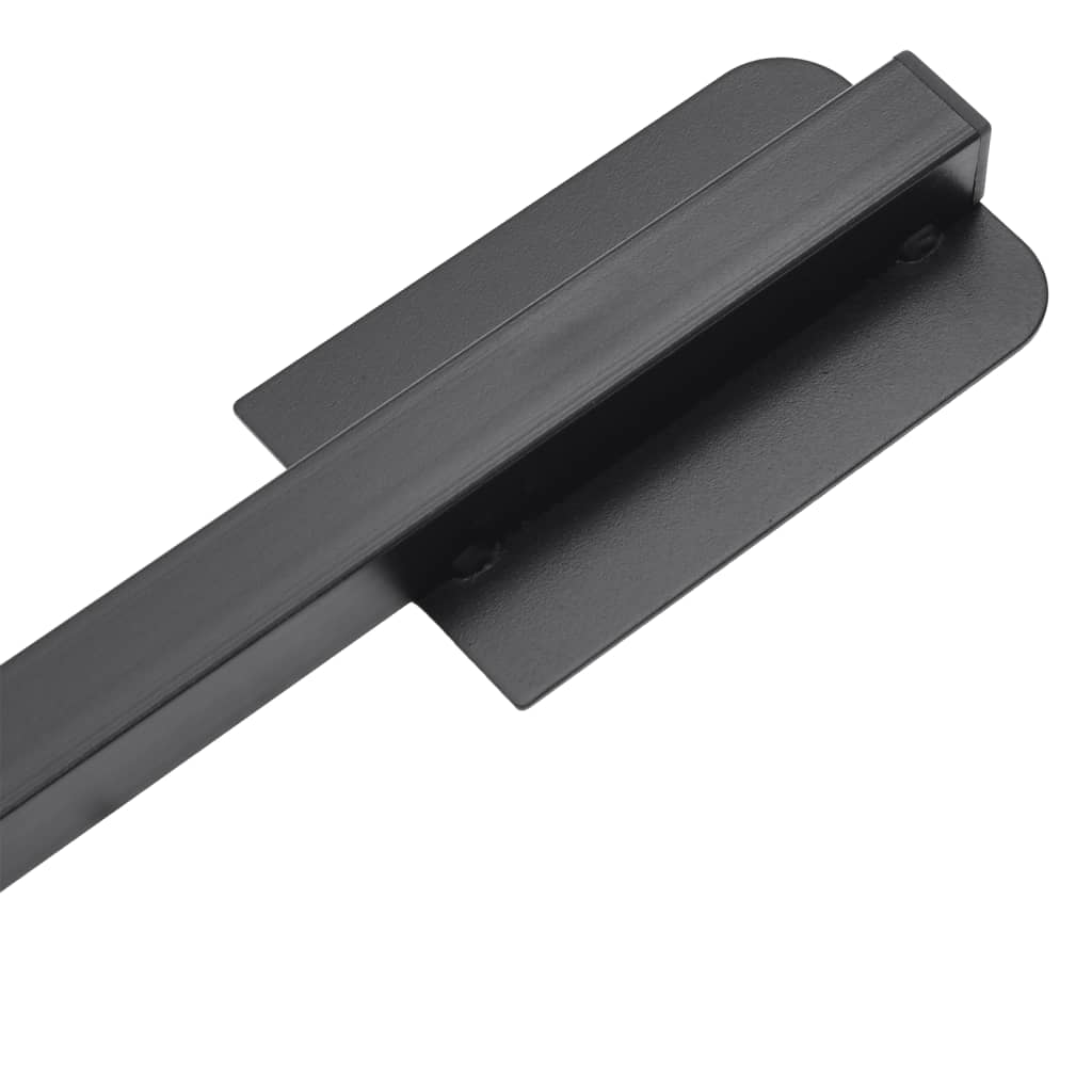 Parasol Base Foldable for ??1.5/1.9 Pole Glossy Black Steel