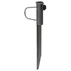 Parasol Stands with Spikes 2 pcs 7.5x16.5 Galvanized Steel
