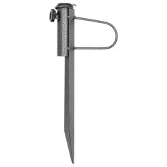 Parasol Stands with Spikes 2 pcs 7.5x16.5 Galvanized Steel