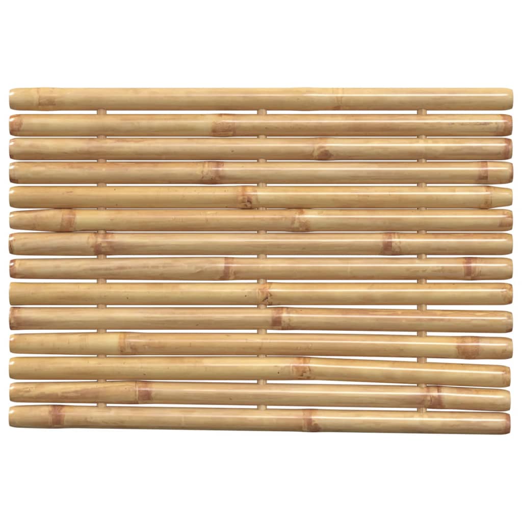 Bath Mats 2 pcs 27.6x19.7 Bamboo