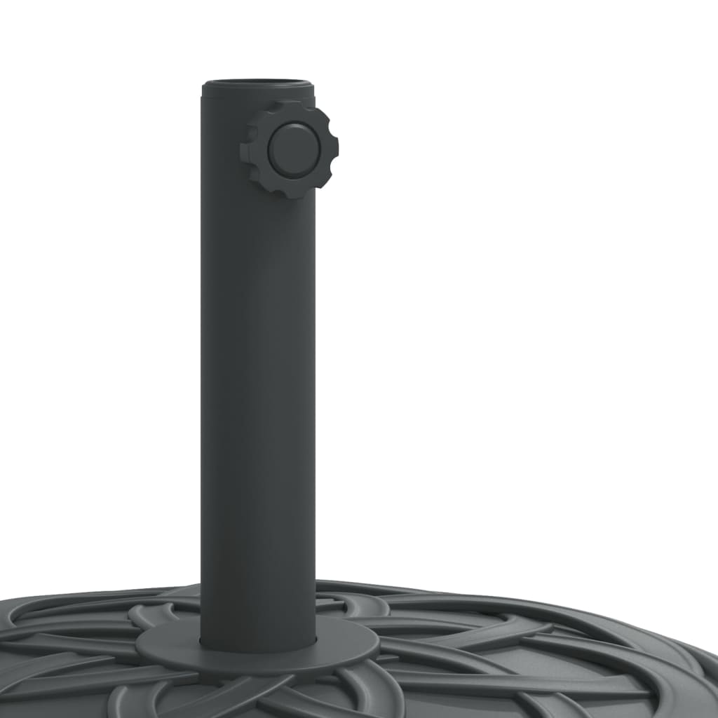 Parasol Base with Wheels for ??1.5/1.9 Poles 59.5 lb Round
