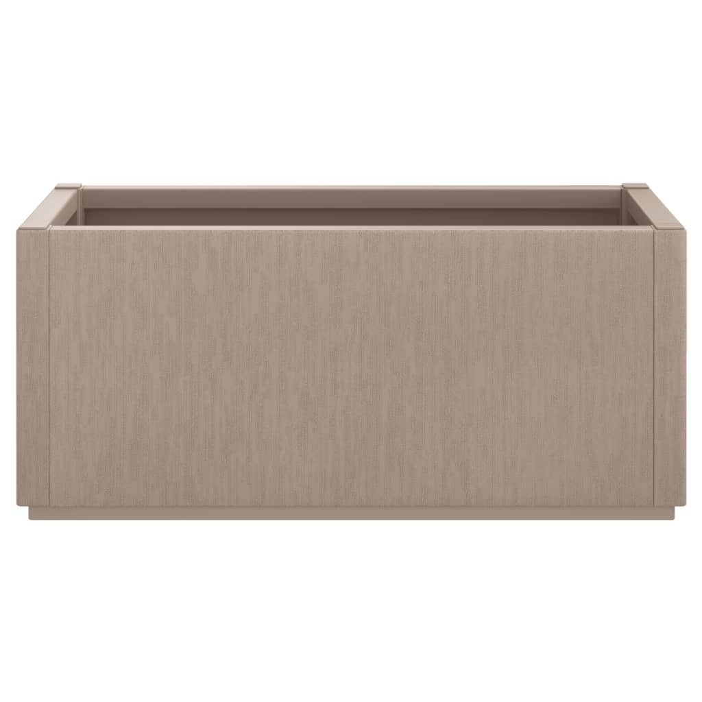Garden Planter Light Brown 31.5x14.2x13.8 PP