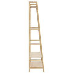 Bamboo clothes rack with three shelves, measuring 43.3x15.7x70.9 inches.