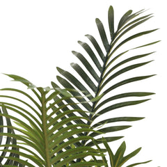 Fake Palm Tree Green Polypropylene, Iron Wire, Cement Medium