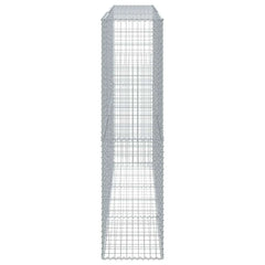 Gabion Basket Silver Galvanized iron Large Heavy Weight Endurance