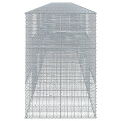 Gabion Basket Silver Galvanized Iron Large Heavy Weight Endurance