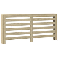 Radiator Cover Sonoma Oak 68.9x7.9x32.3 Engineered Wood