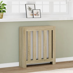 Radiator Cover Sonoma Oak 30.7x7.9x32.3 Engineered Wood