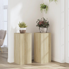 Plant Stand Set of 2 Sonoma oak Engineered wood