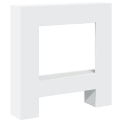 Fireplace Surround White 31.9x7.1x32.3 Engineered Wood
