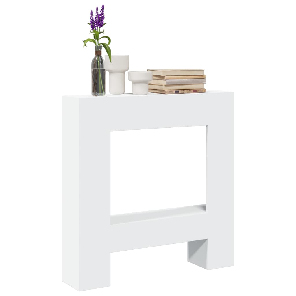 Fireplace Surround White 31.9x7.1x32.3 Engineered Wood
