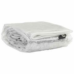 Plant Cover Transparent PVC 9.8 x 32.8 ft Foldable Plant Cover