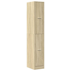 Apothecary Cabinet Sonoma oak Engineered wood Tall