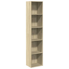 Bookcase Sonoma oak Engineered wood Tall Bookcase Rectangular