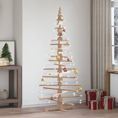 Wooden Christmas Tree for Decoration 70.9 Solid Wood Pine