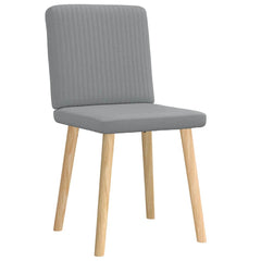 Dining Chair Set of 2 Light Grey