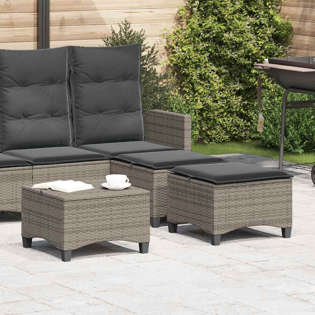 Garden Stool Grey, Dark Grey