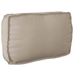Pallet Cushion Set 2 pcs Taupe Oxford Fabric