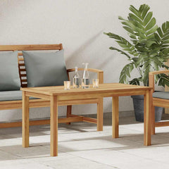 Coffee Table Brown 35.43 x 19.69 x 17.91 in Solid Teak Wood