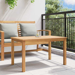 Coffee Table Brown 35.43 x 19.69 x 17.91 in Solid Teak Wood