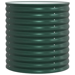 Raised Bed Green 31.50 x 31.50 x 31.89 in Steel