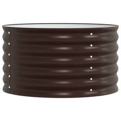 Raised Bed Brown 31.50 x 31.50 x 17.32 in Steel