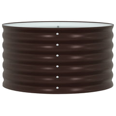 Raised Bed Brown 31.50 x 31.50 x 17.32 in Steel