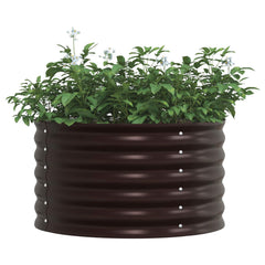 Raised Bed Brown 31.50 x 31.50 x 17.32 in Steel