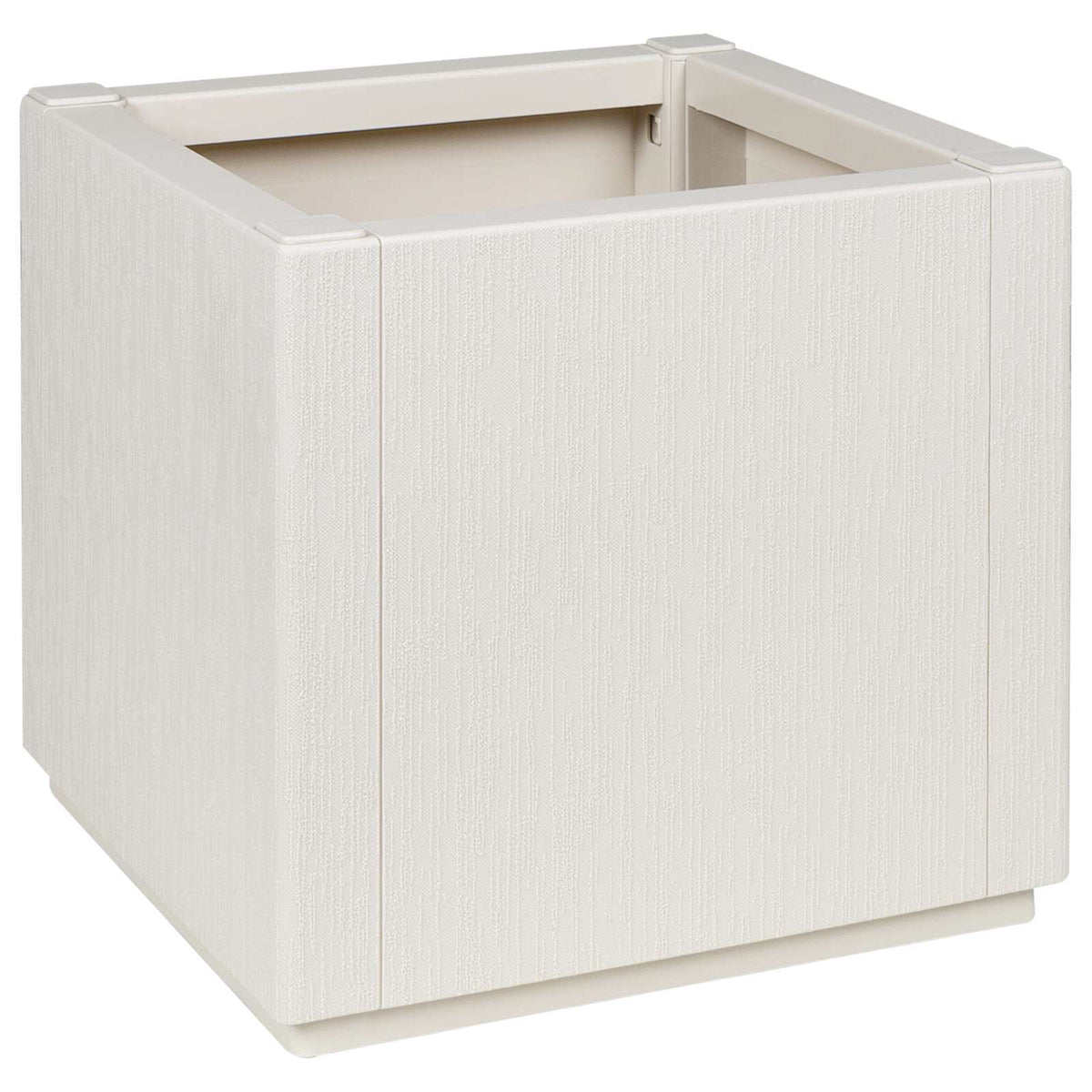 Garden Flower Box White 14.17 x 14.17 x 13.78 in PP