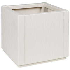 Garden Flower Box White 14.17 x 14.17 x 13.78 in PP