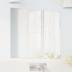 Wall Mirror Square 23.62 x 23.62 in Tempered Glass