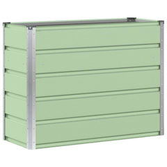 Planter Green 39.37 x 15.75 x 29.53 in Steel