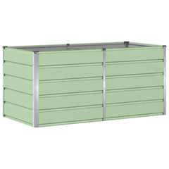 Planter Green 62.99 x 31.50 x 29.53 in Steel