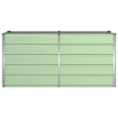 Planter Green 62.99 x 31.50 x 29.53 in Steel