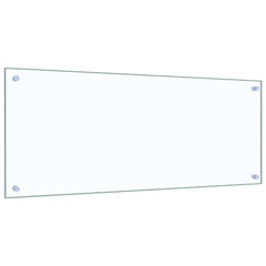 Kitchen Backsplash 2 pcs Transparent 39.37 x 15.75 in
